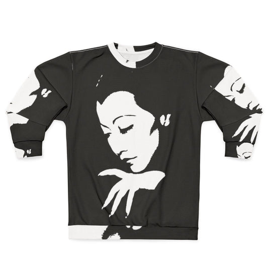 Anna May Wong Black and White Sweatshirt