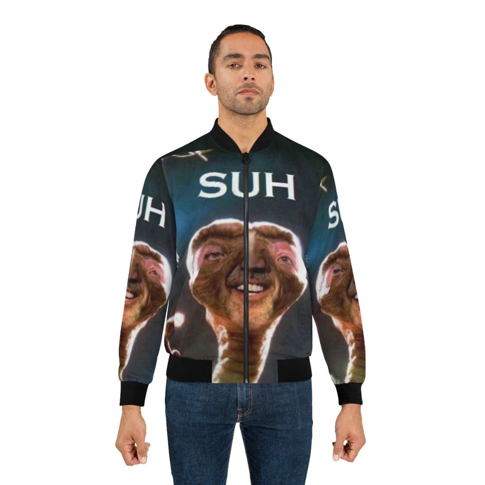 E.T. inspired "Suh Dude" meme bomber jacket - Lifestyle