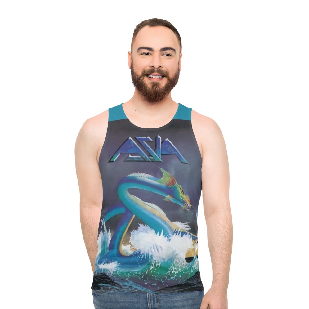 Asia 1982 Progressive Rock Band Unisex Tank Top - men