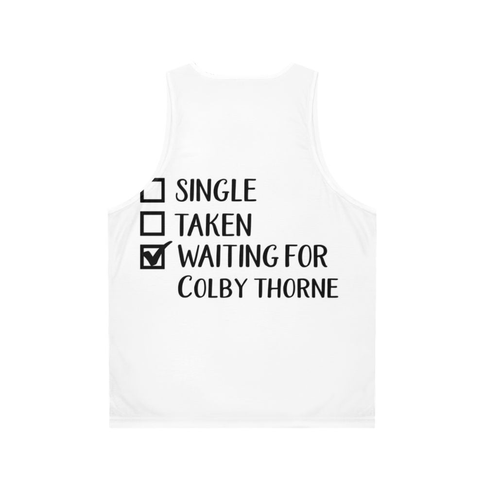 Unisex Colby Thorne Tank Top - Back