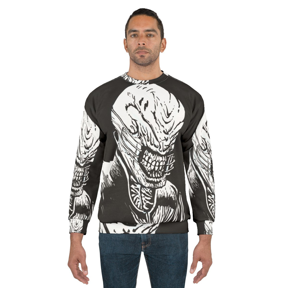 Hellraiser Cenobite Chatterer Horror Sweatshirt - men