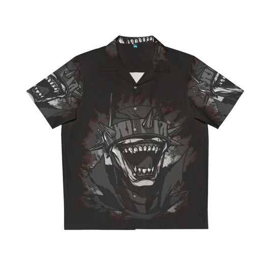 Dark Noir Batman Who Laughs Hawaiian Shirt