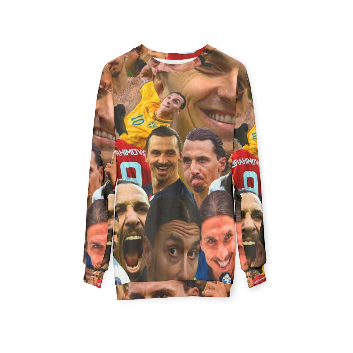 Zlatan Ibrahimovic Soccer Sweatshirt - hanging