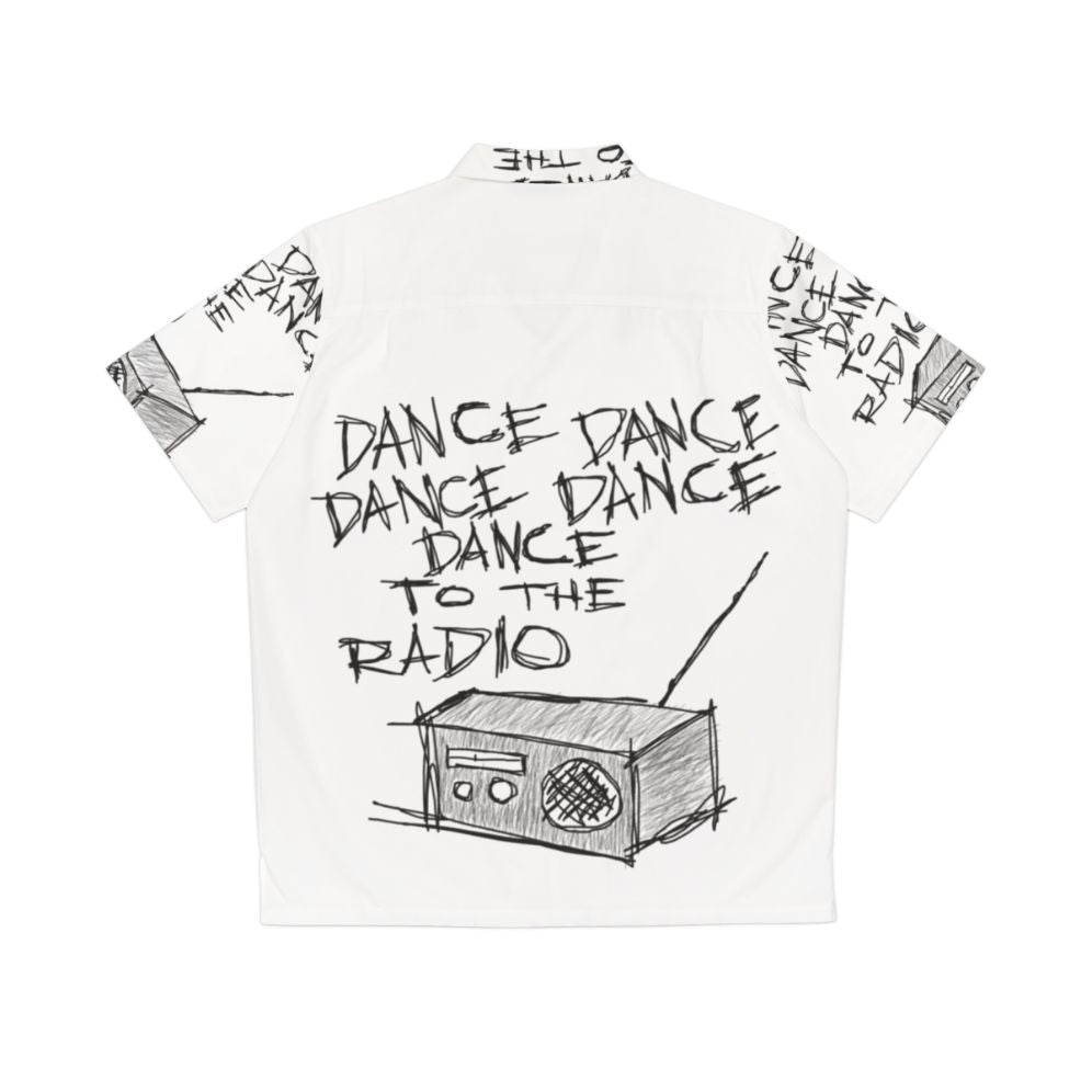 Dance To The Radio Hawaiian Shirt - Joy Division and New Order Tribute - Back