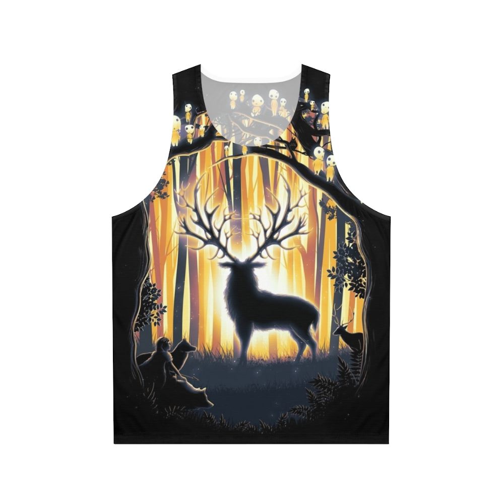 Deer God Master of the Forest Unisex Tank Top