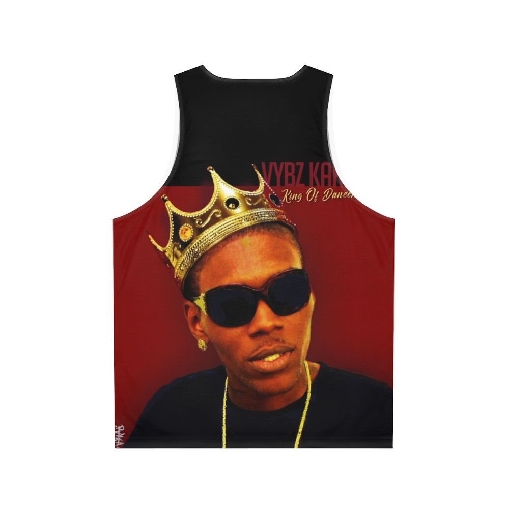 Vybz Kartel Dancehall Unisex Tank Top - Back