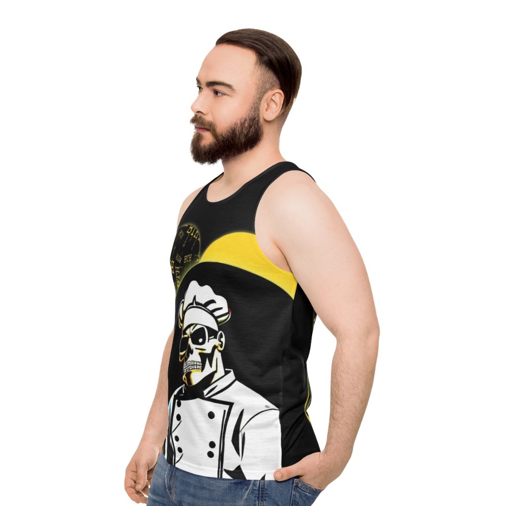 Badass Chef Unisex Cooking Tank Top - men side