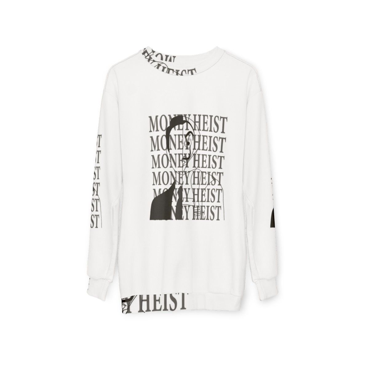 Money Heist Berlin Typography Sweatshirt - hanging