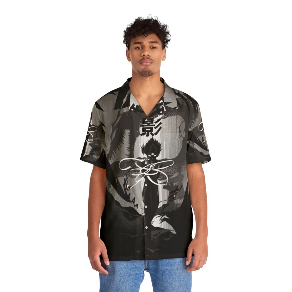 Hiei of Spirit World Classic Hawaiian Shirt - People Front