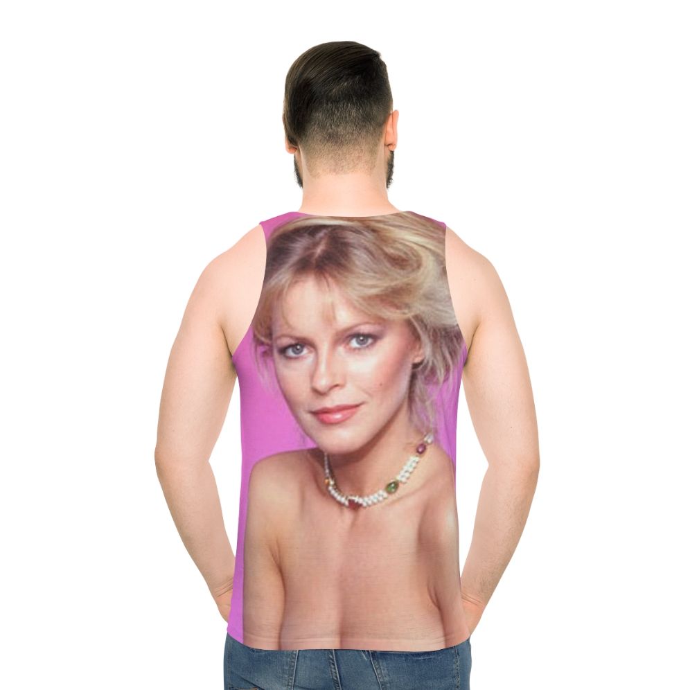 Cheryl Ladd Unisex Tank Top - men back