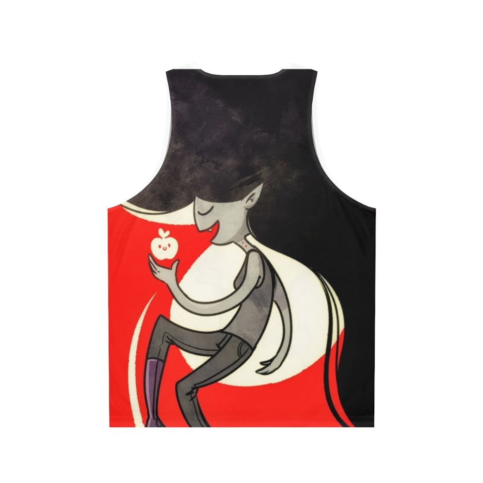 Unisex tank top featuring Marceline the Vampire Queen from the popular cartoon series Adventure Time - Back