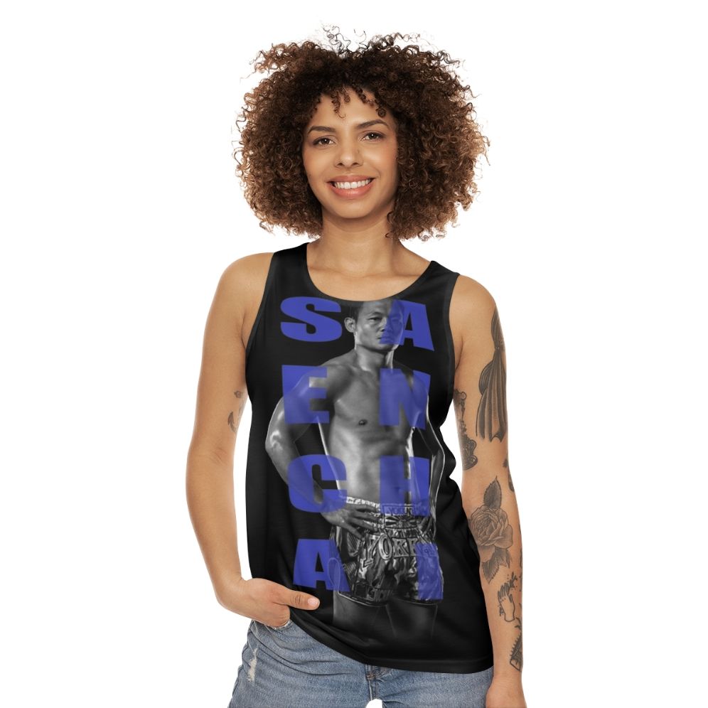 Saenchai muay thai unisex tank top - women