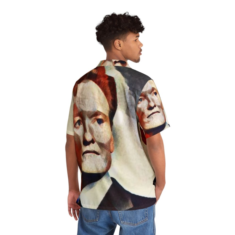 Conan O'Brien Paint Design Hawaiian Shirt - People Back