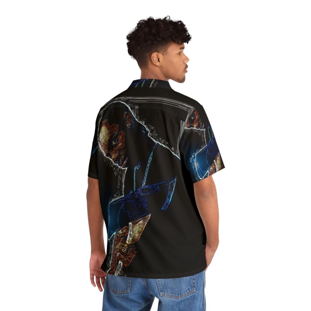 Brotha Lynch Hung Hawaiian Shirt with Tropical Print - People Back