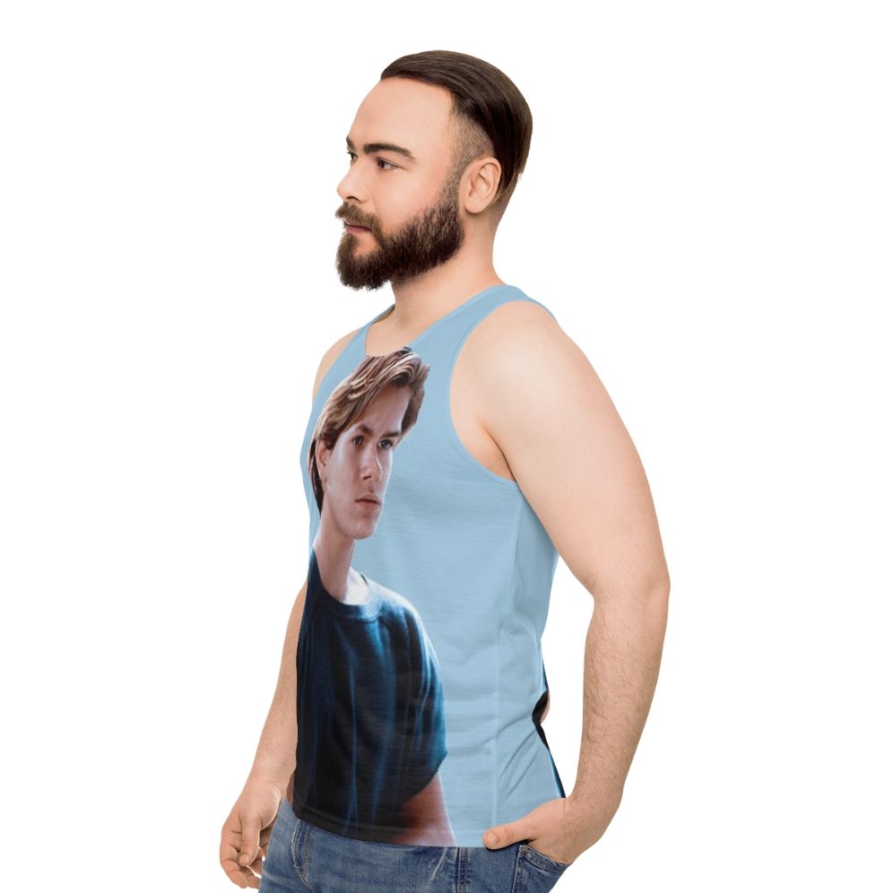 River Phoenix Unisex Tank Top - men side