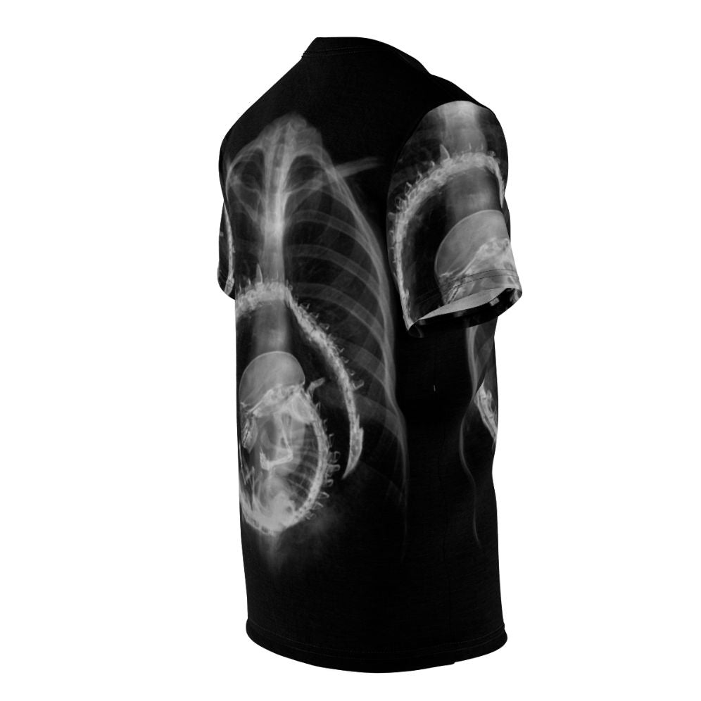 Alien Radiography X-Ray Graphic T-Shirt - men right