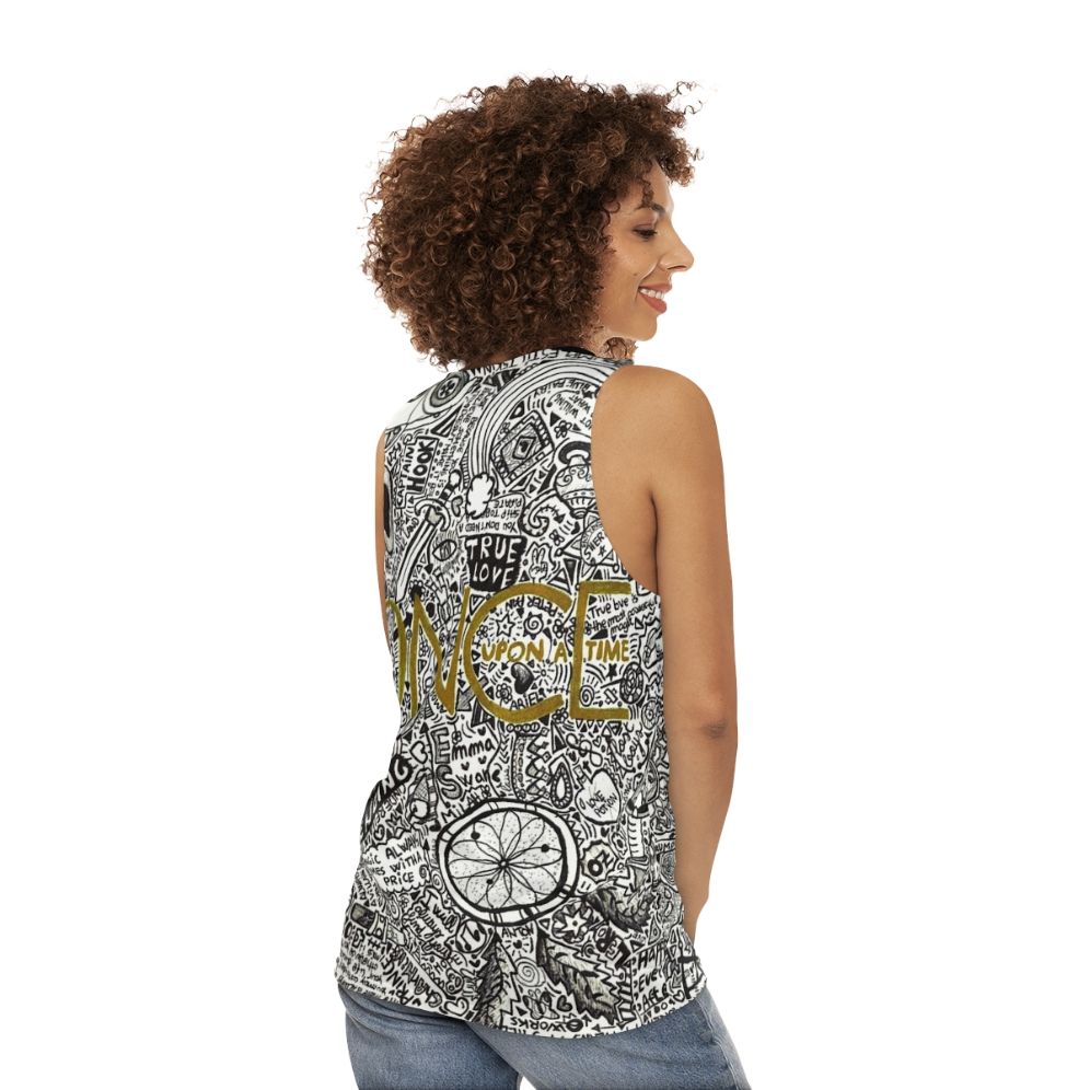 Once Upon a Time Unisex Fairytale Themed Tank Top - women back