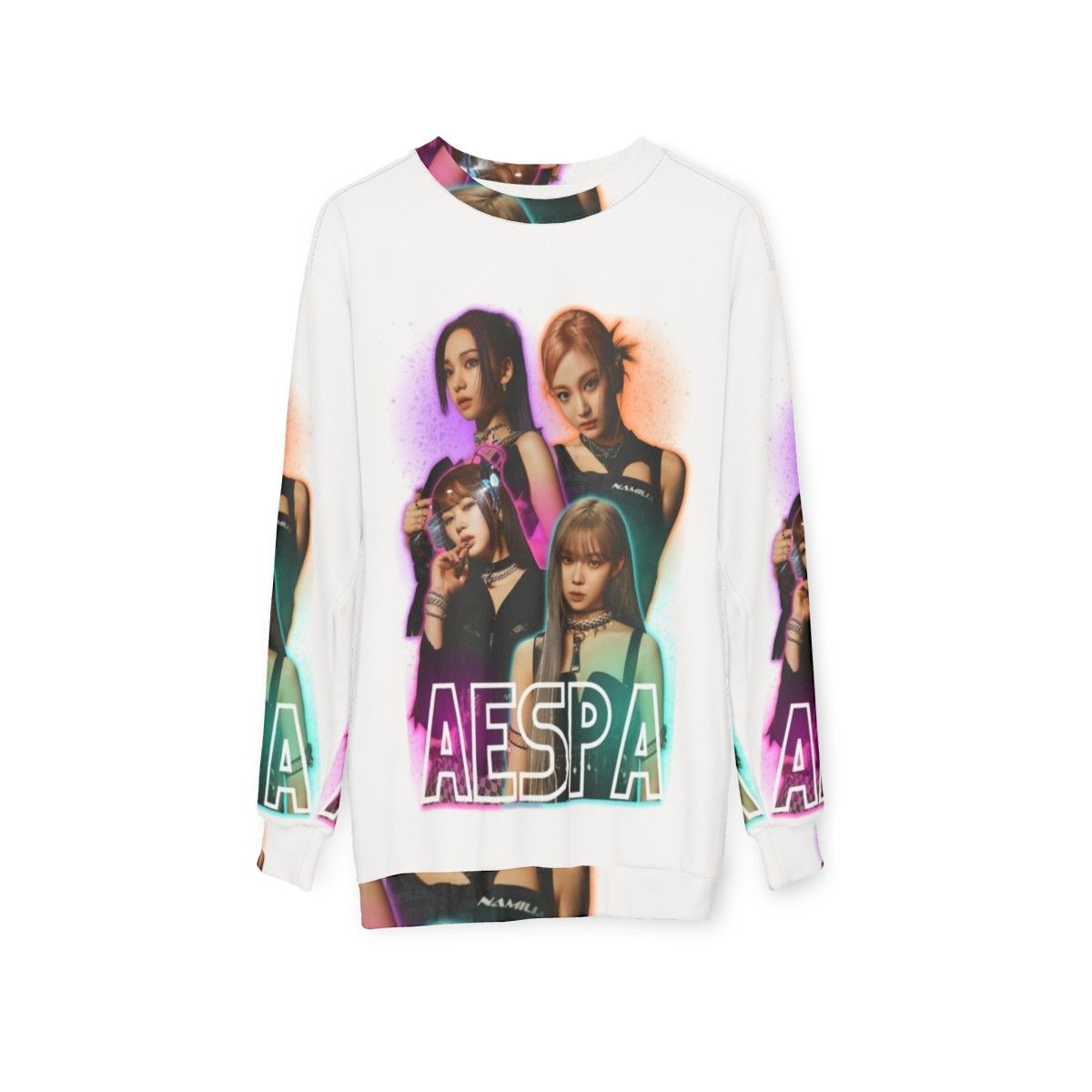 Aespa Members Winter Concept Sweatshirt - hanging