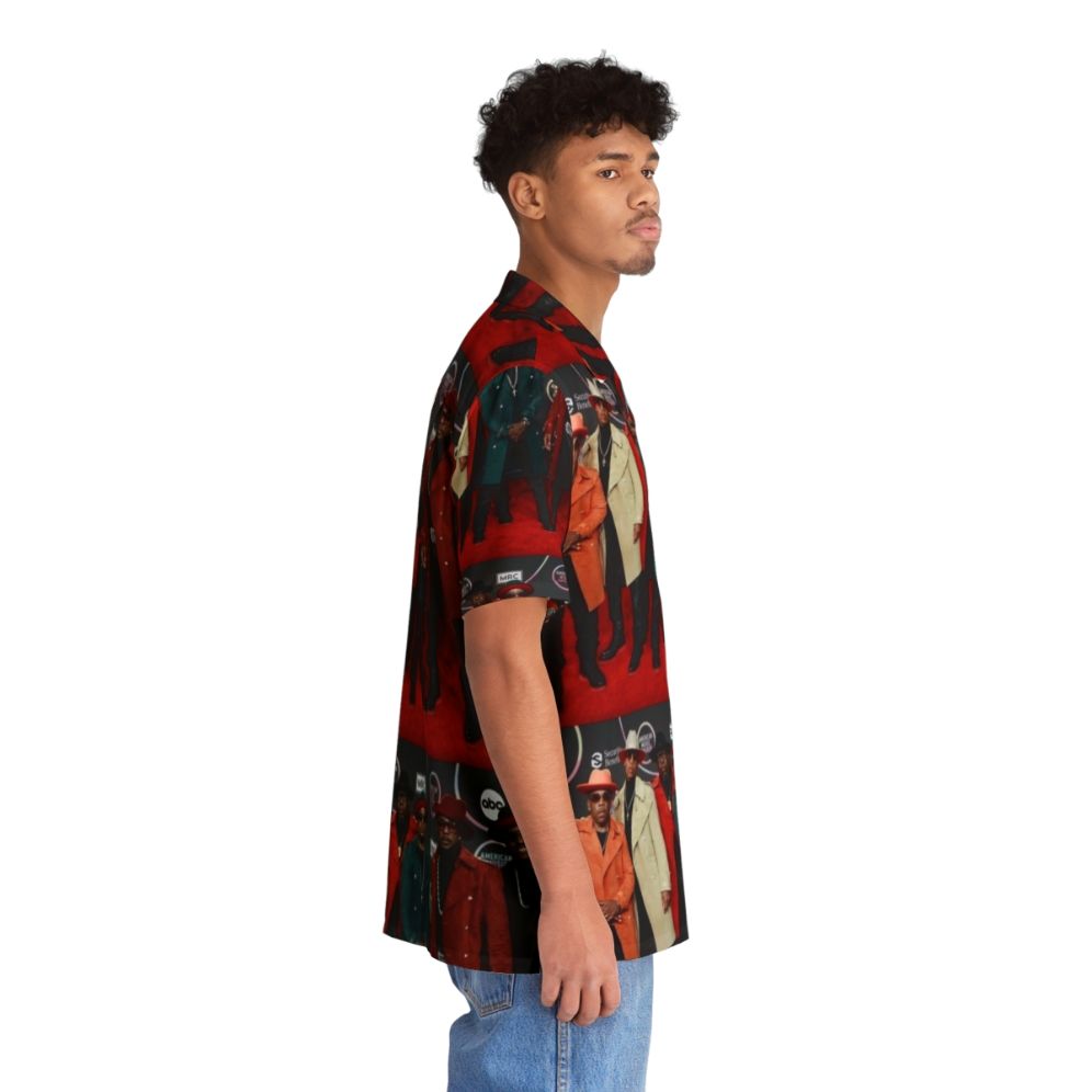 New Edition Hawaiian Shirt 2 with tropical print and bell biv devoe design - People Pight