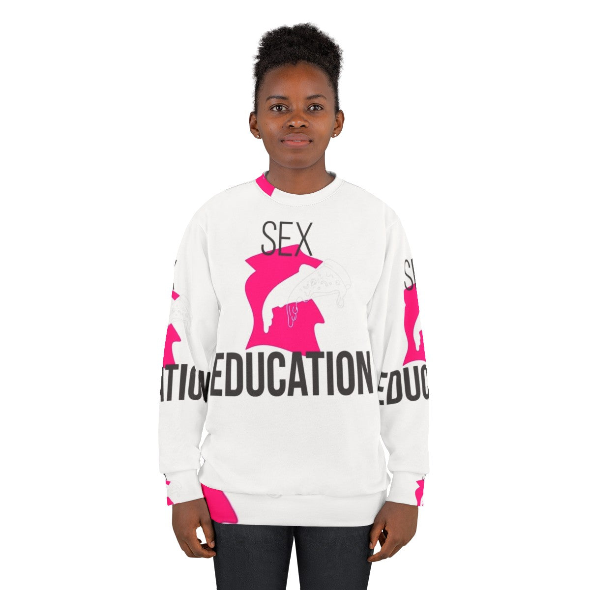 Sex Education Netflix Sweatshirt featuring the show's logo - women