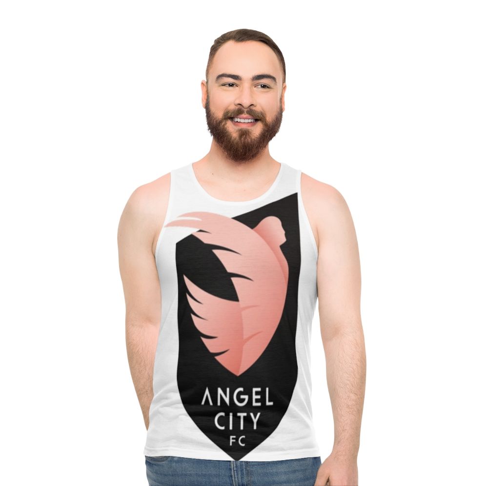 Empowering women's football tank top - men