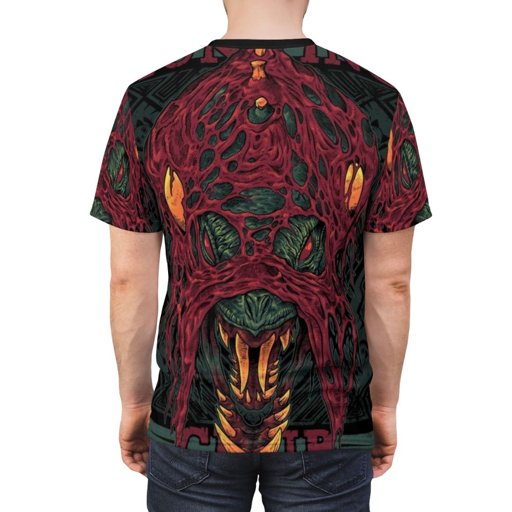 Vaal Hazak Elder Dragon Inspired Gaming T-shirt - men back