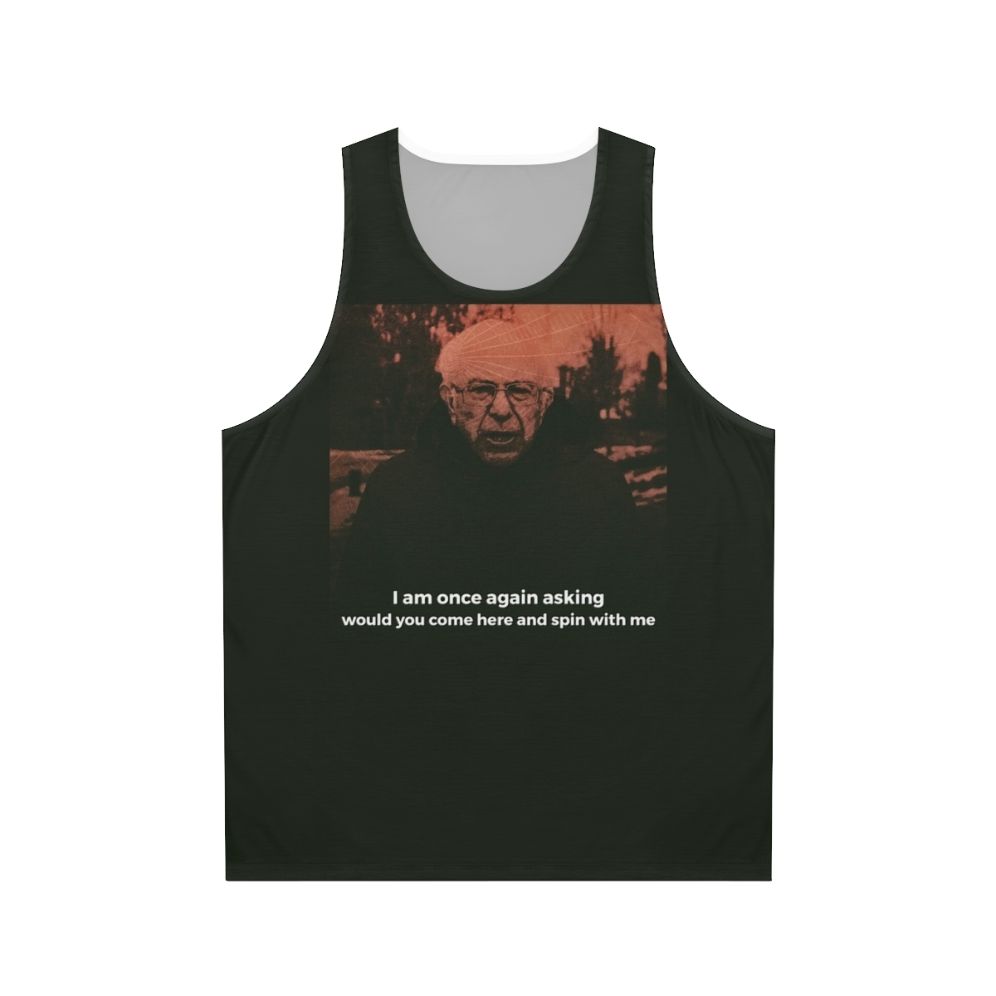 Unisex Bernie Sanders Turnover Tank Top