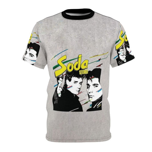 Soda Stereo inspired t-shirt featuring the iconic band's logo and artwork