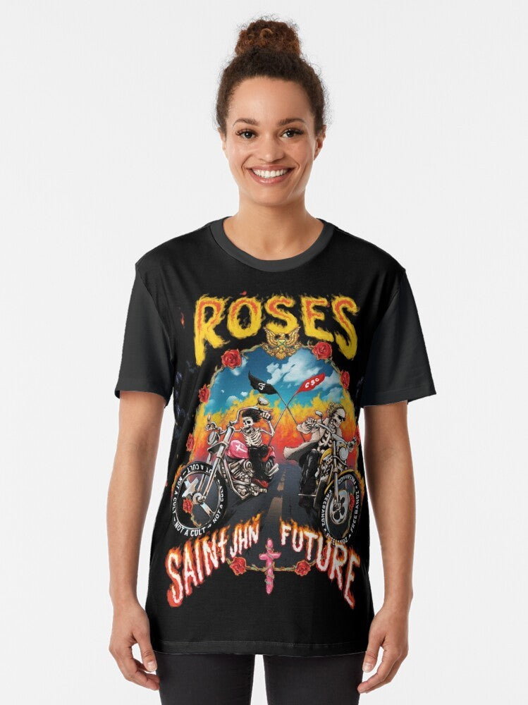 Saint JHN Future Roses Tour 2020 Graphic T-Shirt - Women