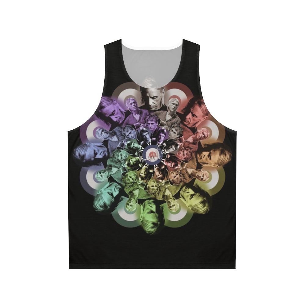 Colorful Paul Weller tribute unisex tank top