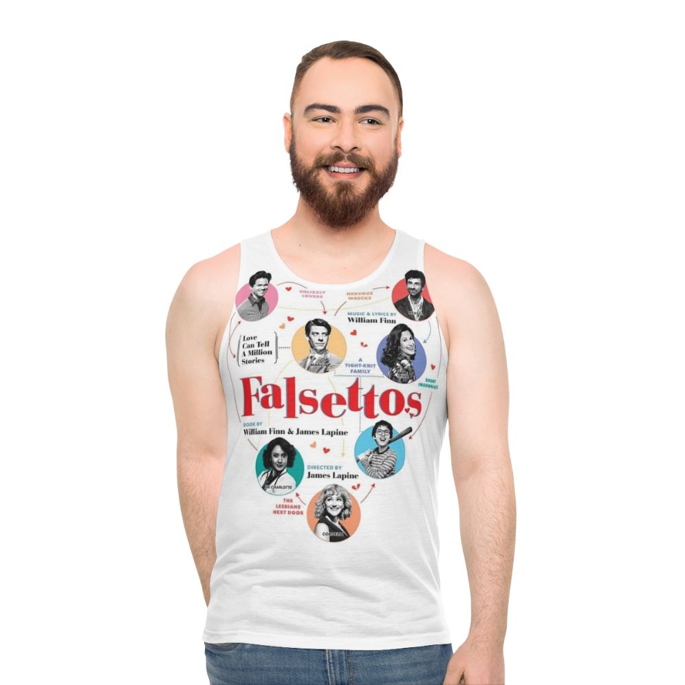 Falsettos 2016 Broadway Musical Unisex Tank Top - men