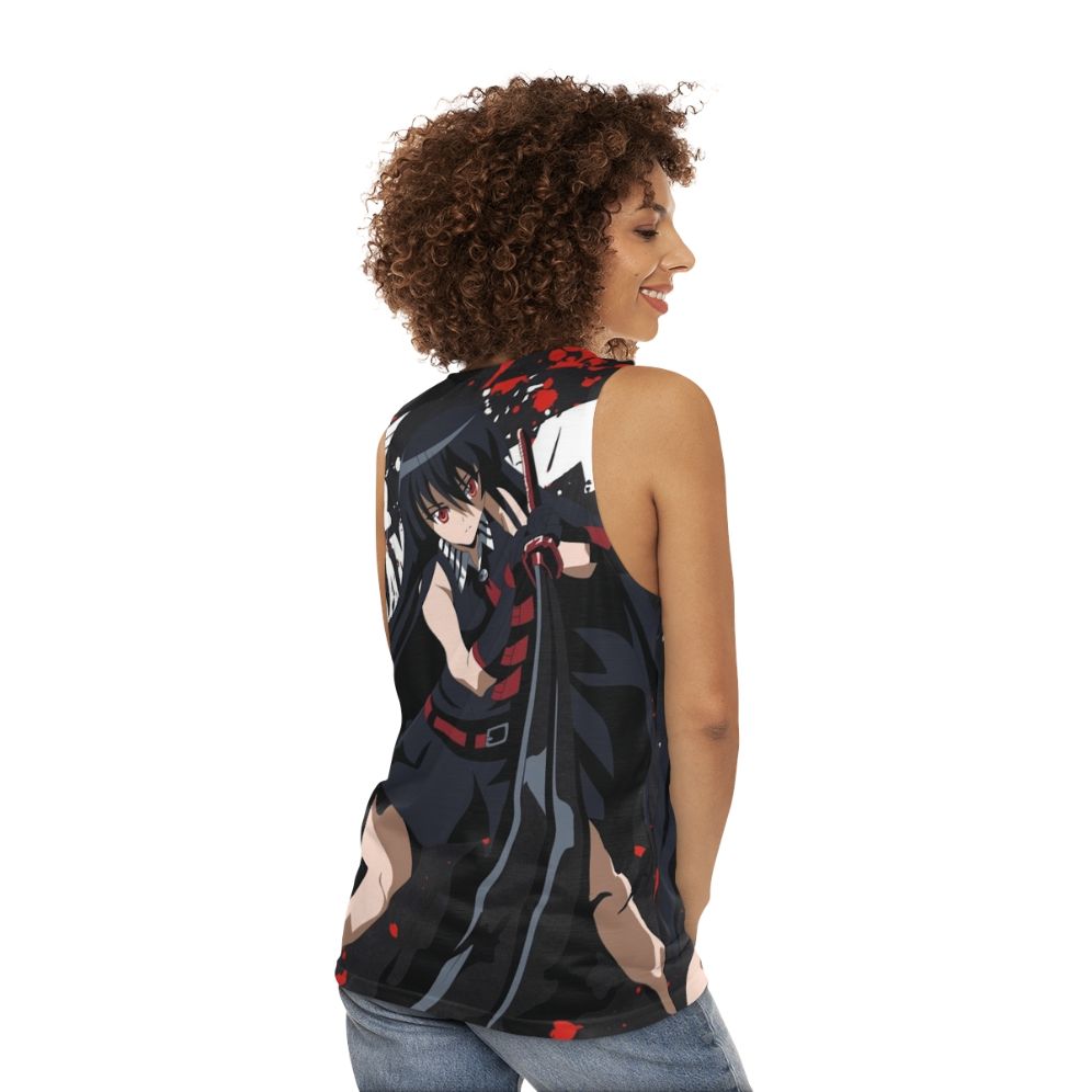 Akame Ga Kill Unisex Anime Tank Top - women back