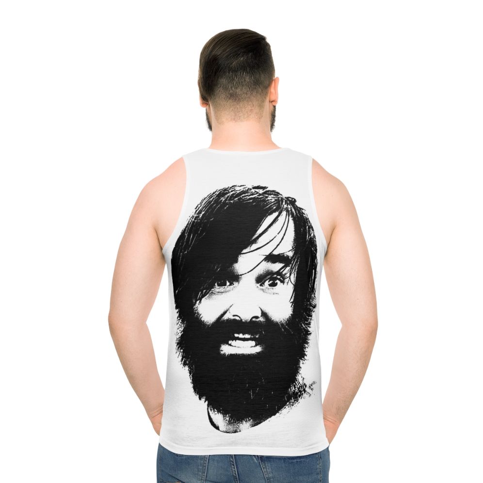 Unisex Tank Top Featuring Phil Miller from The Last Man on Earth TV Show - men back