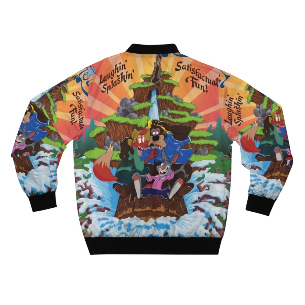 Splash Mountain Bomber Jacket featuring Disney and Looney Tunes animal characters - Back