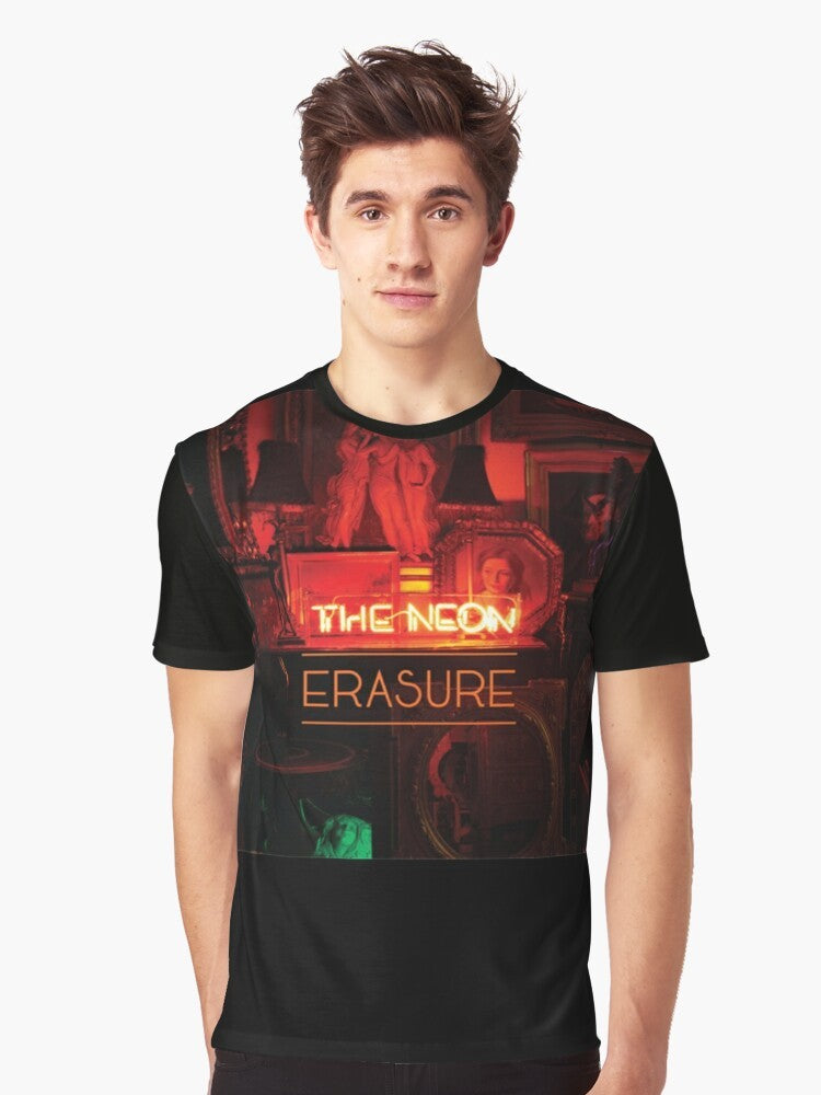 Erasure The Neon Tour Album Concert Graphic T-Shirt - Men