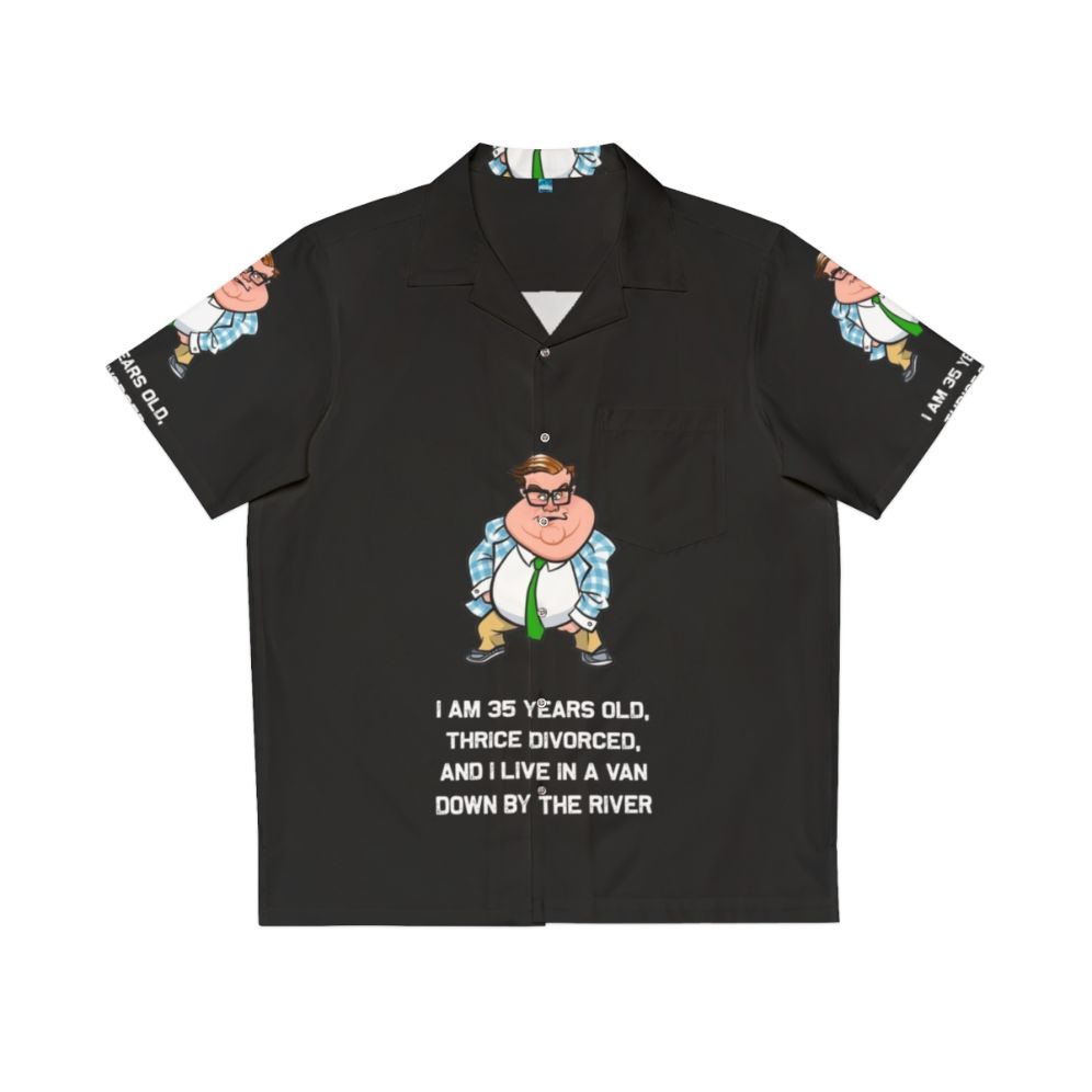 Chris Farley Matt Foley Motivational Hawaiian Shirt