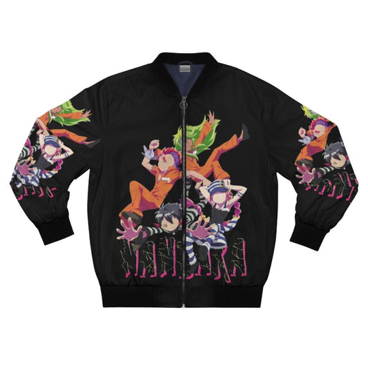 Nanbaka anime-inspired bomber jacket