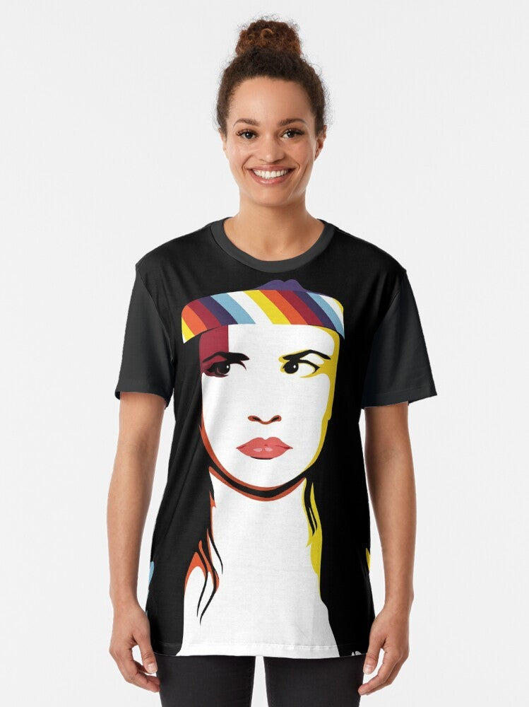 Juliette Lewis 90s Hollywood Diva Graphic T-Shirt - Women