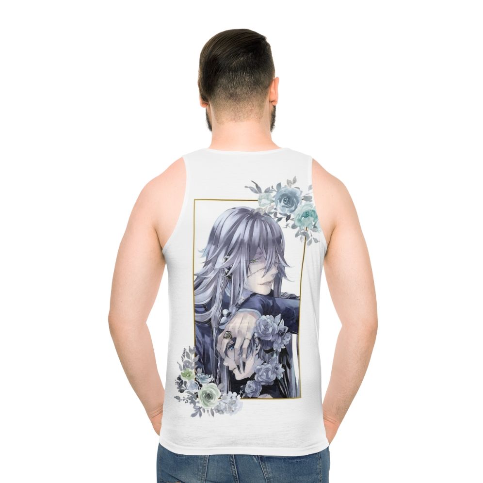 Undertaker Black Butler Anime Tank Top - men back