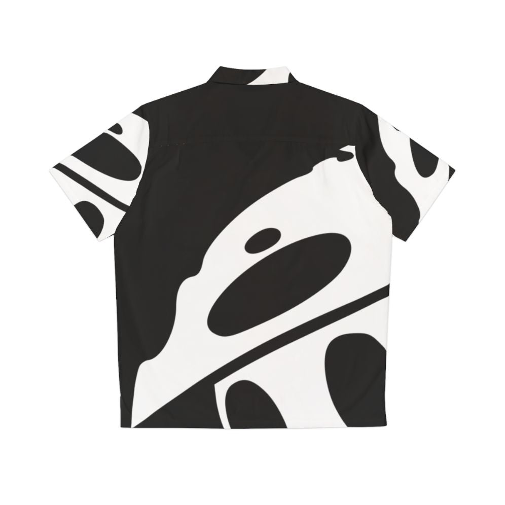 Hollow Knight Quirrel Mask Hawaiian Shirt - Back