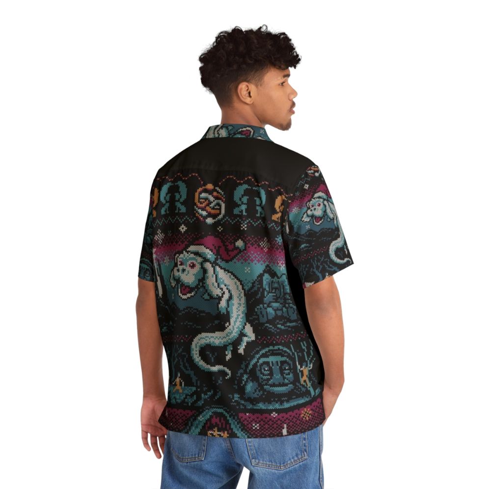 Neverending Story Christmas Hawaiian Shirt - People Back