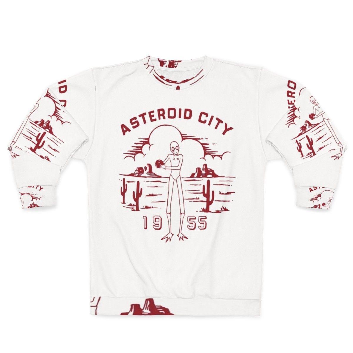 Asteroid City 1955 Retro Sweatshirt