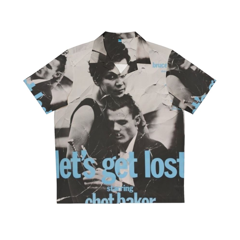 Chet Baker "Let's Get Lost" Jazz Music Hawaiian Shirt