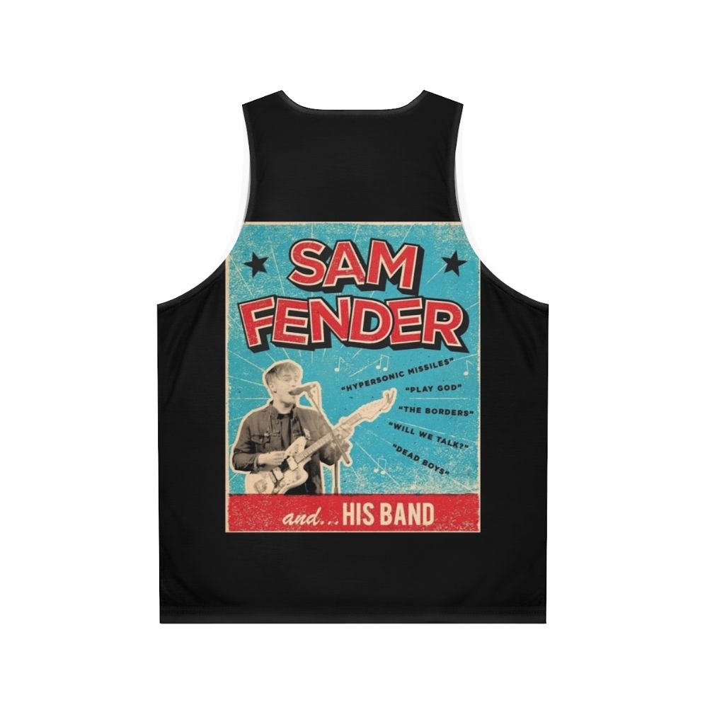 Sam Fender Lover Unisex Tank Top - Back