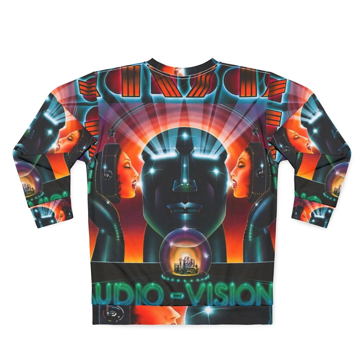 Kansas Band Audio Visions Sweatshirt - Back