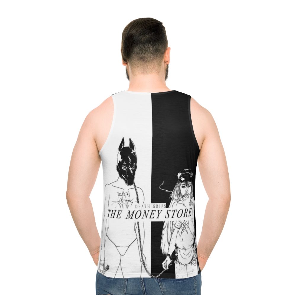 Death Grips The Money Store Unisex Tank Top - men back