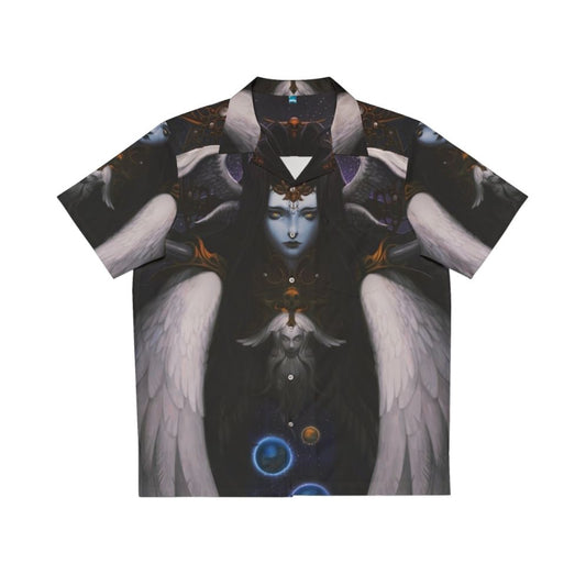 Endsinger Hawaiian Shirt featuring FFXIV's Meteion