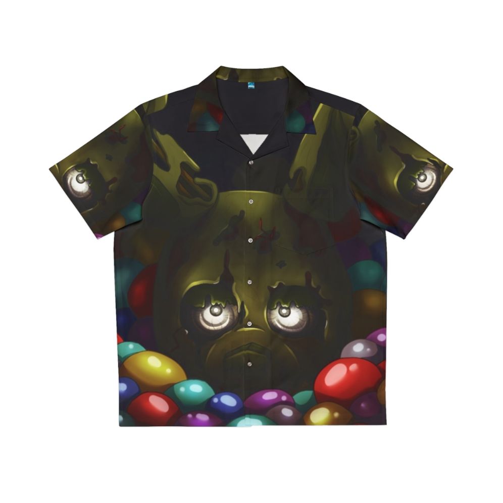 Springtrap Into The Pit V1 Hawaiian Shirt - Five Nights at Freddy's themed clothing