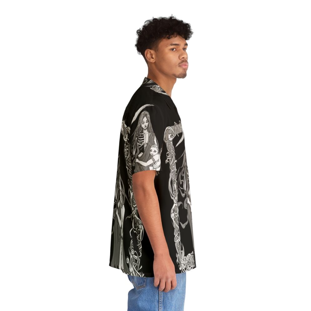 Hel Norse Mythology Pagan Hawaiian Shirt - People Pight