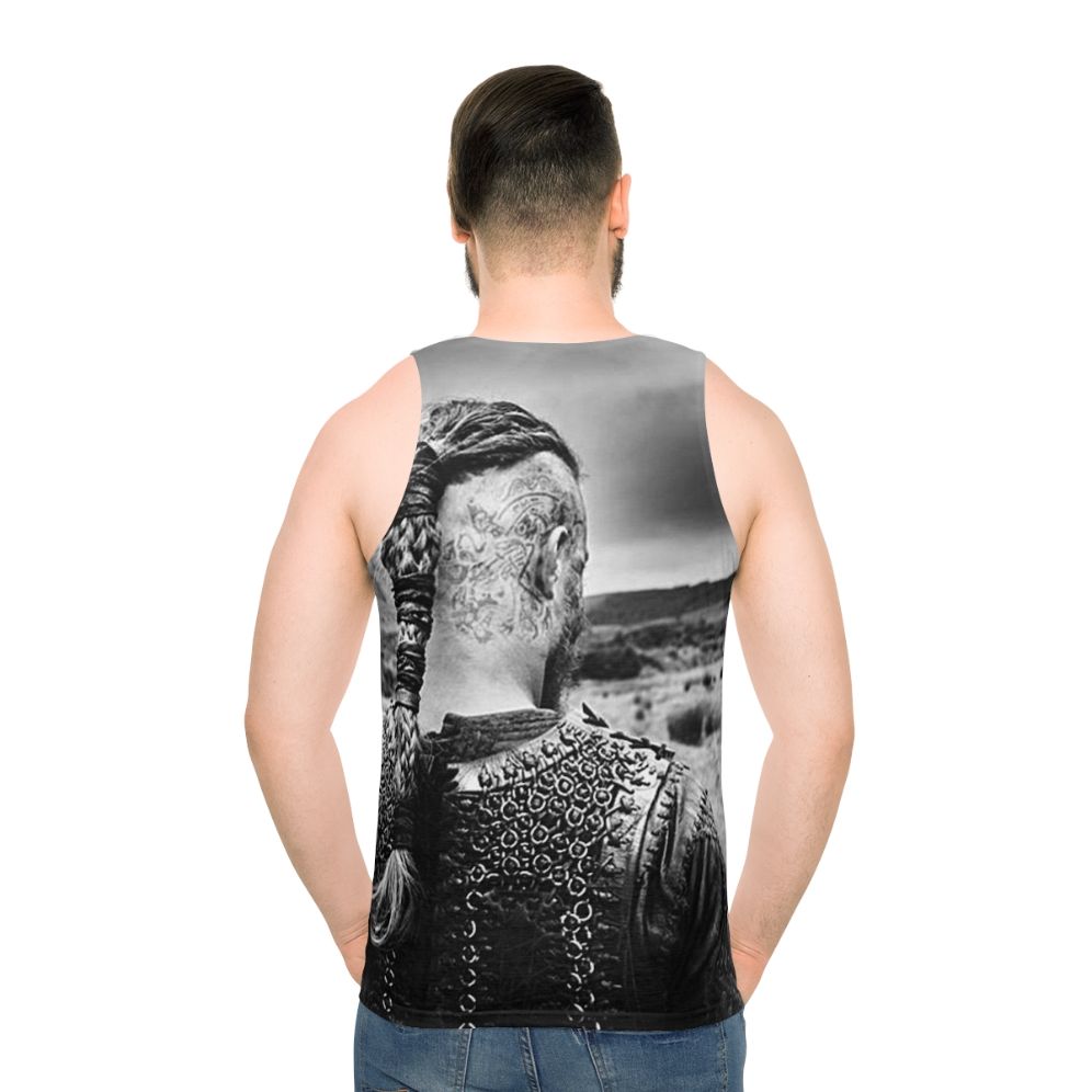 Ragnar Lothbrok Unisex Tank Top - men back